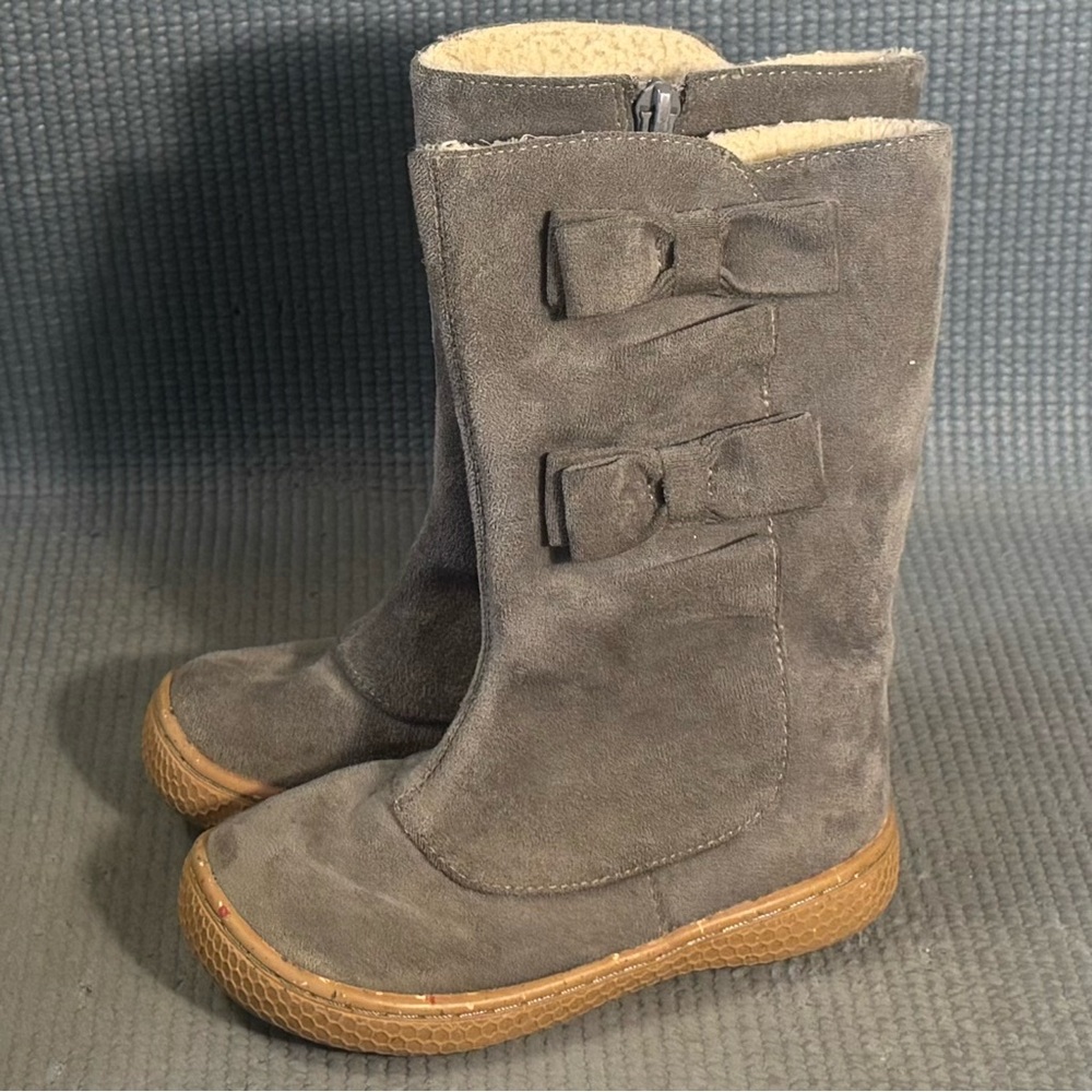 Livie & Luca NEVE Boots Gray Water Resistant Toddler Girl Size 7C
